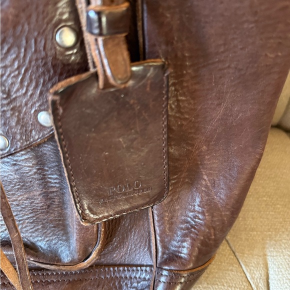 Ralph Lauren Brown Leather Crossbody/Shoulder Bag - Picture 3 of 8